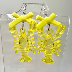 Lobster Earrings - Cajun Earrings - Lobster Accessories - Ocean Earrings